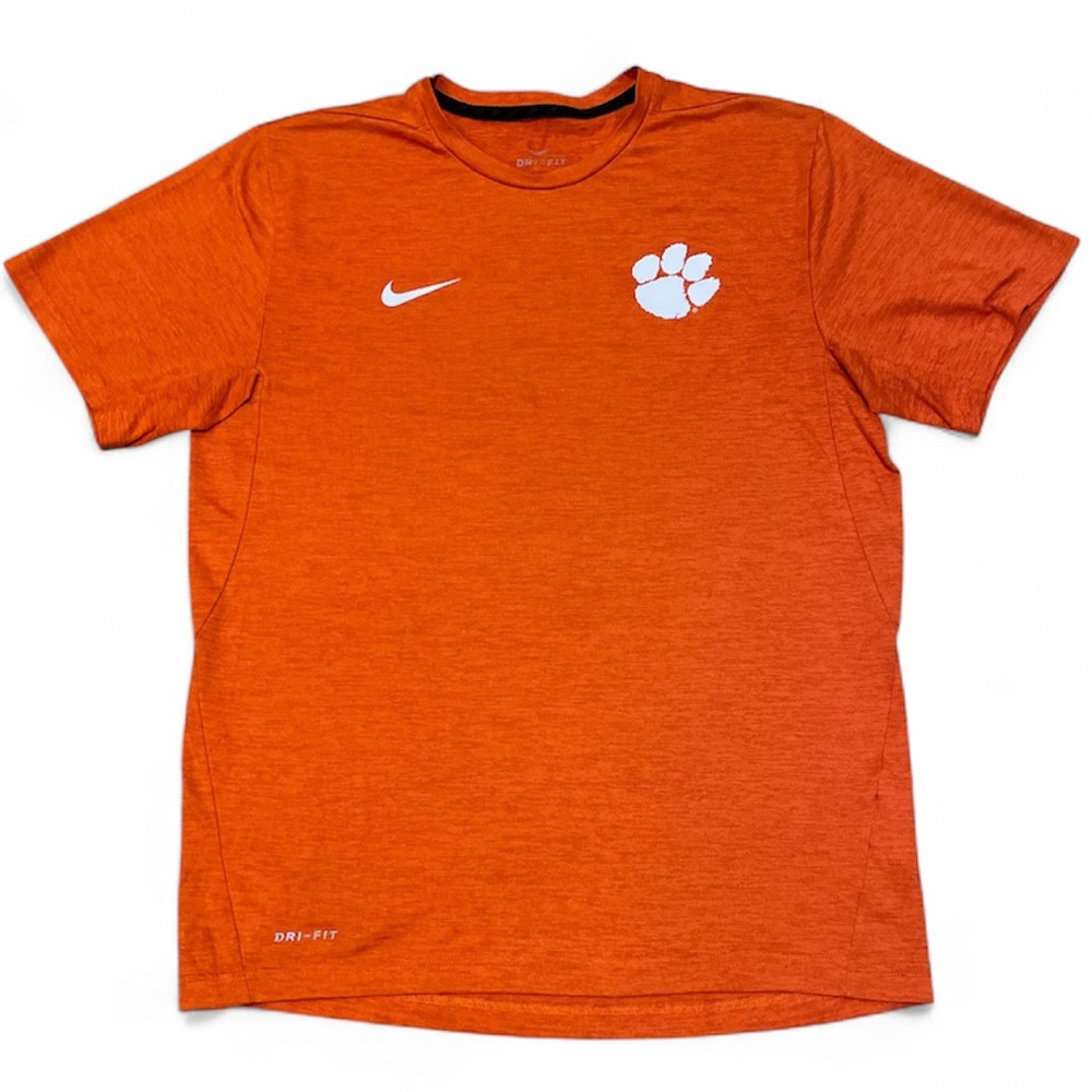 Men's Clemson Orange Dri-Fit Tshirt Size Medium